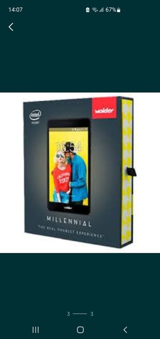 Telemóvel Wolder Millenial