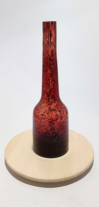 Peça decorativa Volcano | Vermelho | Vidro da Marinha Grande