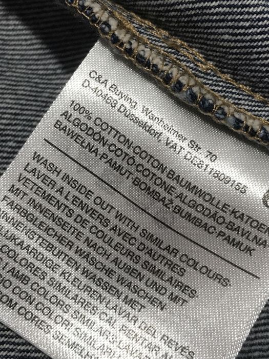 Джинсовий піджак, 100% cotton