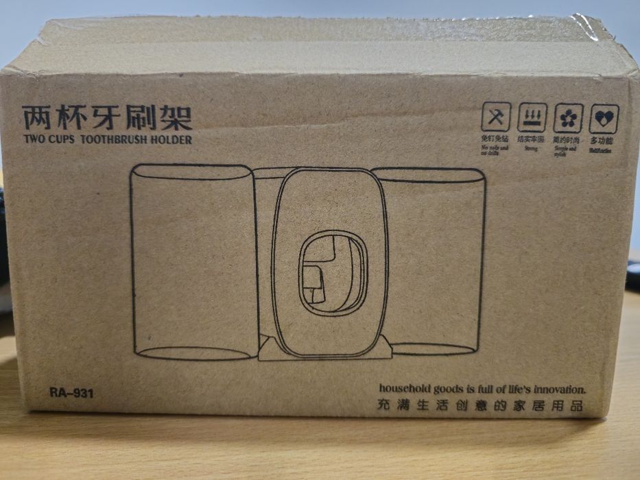 Vendo suporte de escovas e dispensador automático de pasta