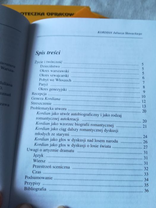 Opracowania lektur