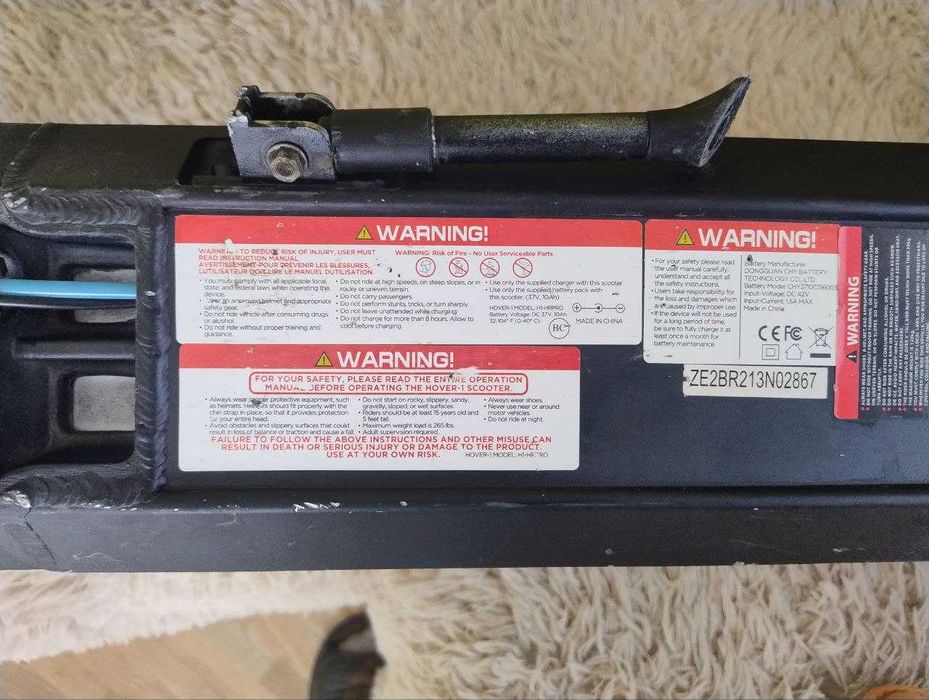 Електричний самокат Hover Highlander Pro (Diego E12)