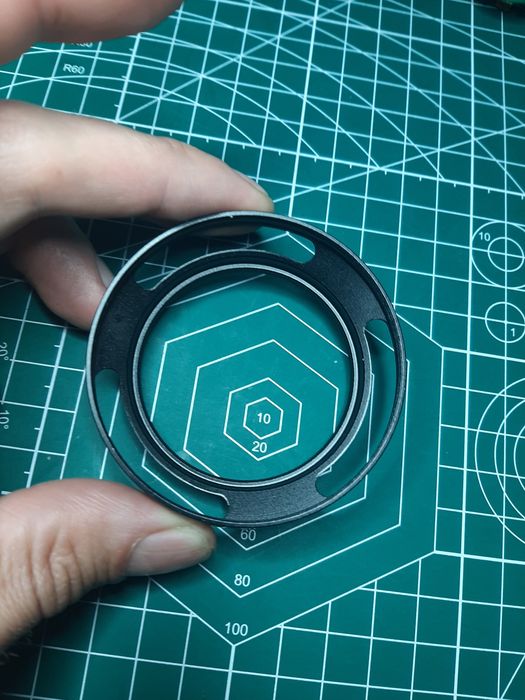 Para Sol Aluminio 52mm NOVO