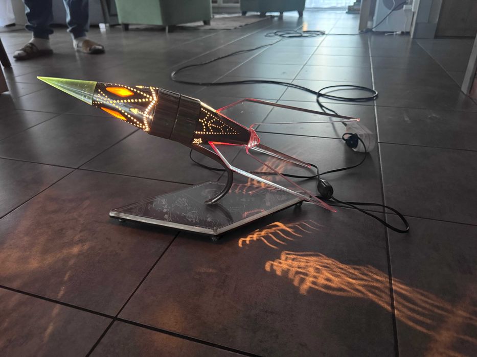 Lampa rakieta PRL