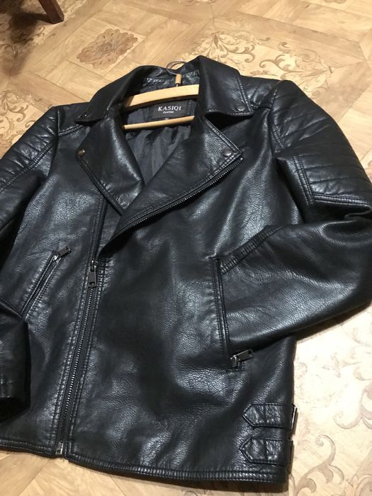 Крута чоловіча шкіряна косуха