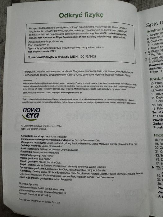 Odkryc fizykę 3 podręcznik