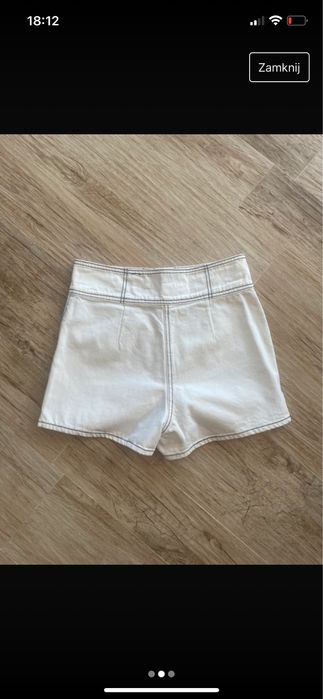 Szorty białe Forever 21