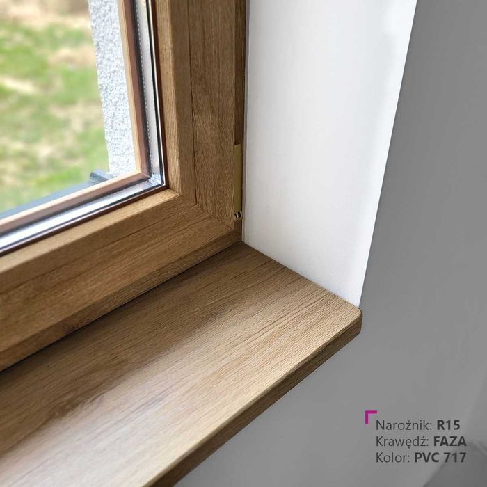 Parapet wewnętrzny MDF - Woodec Turner Oak
