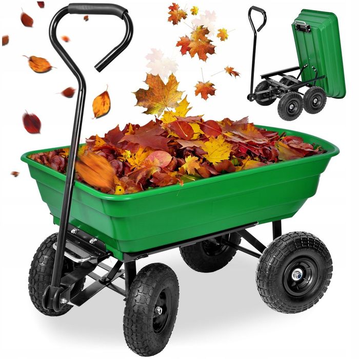 Narzędzie transportowy pomocnik 55L pompowane koła 150kg