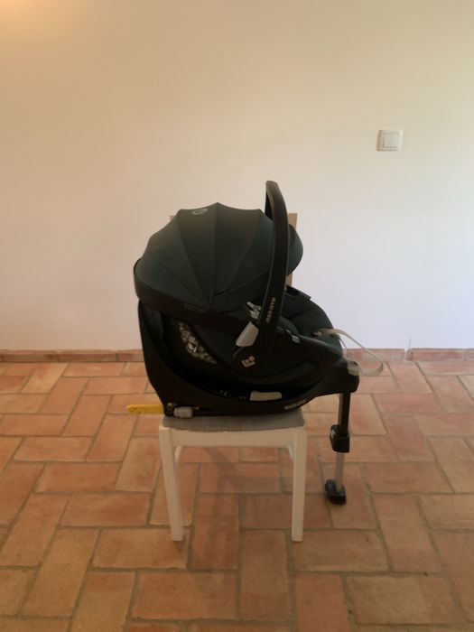 Conjunto Maxi-Cosi Carrinho Alcofa Ovo com base Isofix