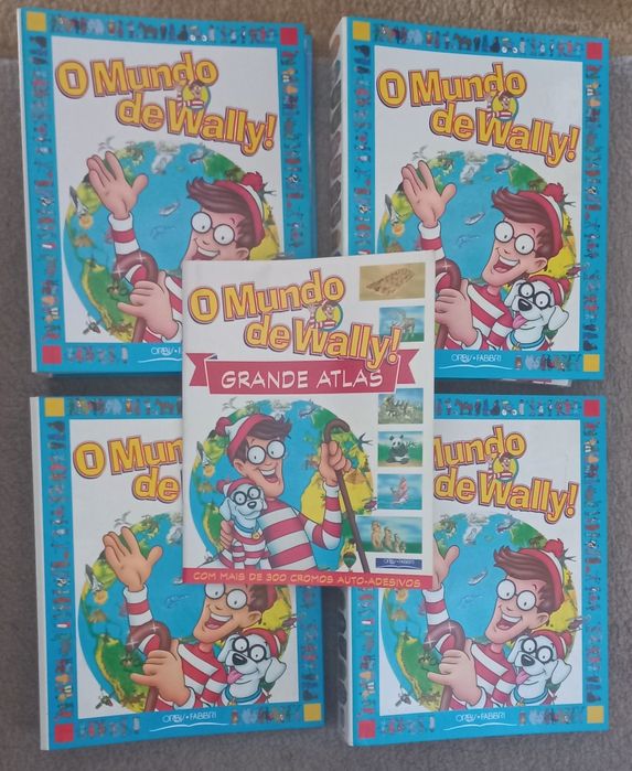 O Mundo de Wally coleção completa de 4 dossiers 52 fascículos