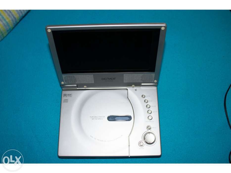 Leitor de dvd portatil denver