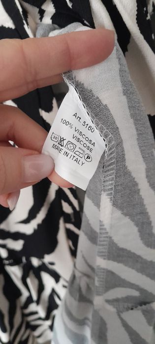 Sukienka midi zebra L-XXL  Nowa polecam