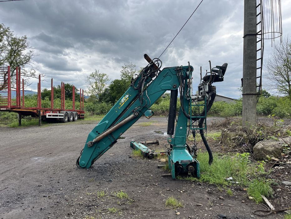 Кран маніпулятор Essel 180z 2014p грейфер Palfinger Epsilon Loglift