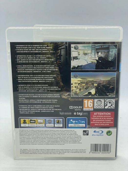 Snipers PS3 Po Angielsku Kompletna
