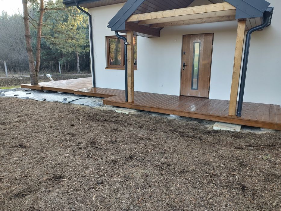 Tarasy drewniane kompozytowe