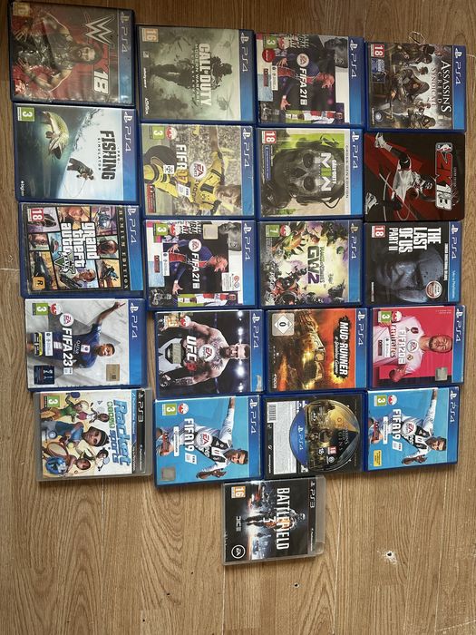 Ps4 z kierownicą cobra 900* i z grami