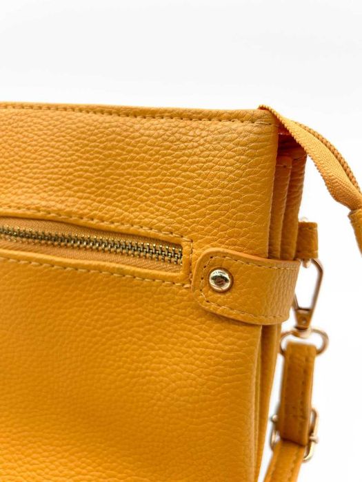 Жіноча жовта сумка через плече / кросбоді