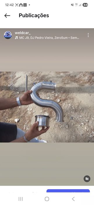 Vendo downpipe  novos