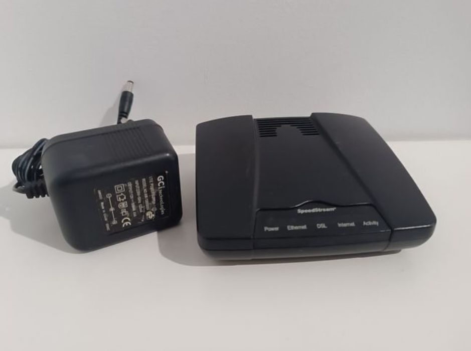 Modem Siemens Ethernet ADSL SpeedStream 4100 + zasilacz GCI