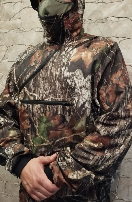 Komplet camo myśliwski bluza spodnie Harkila 50 M