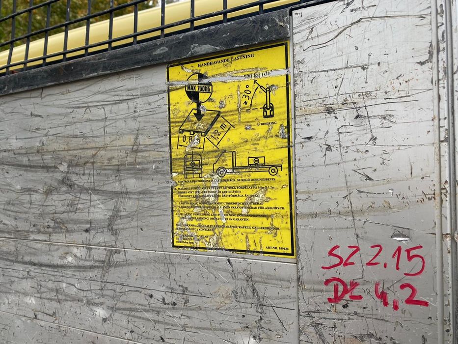 Skrzynia Paka Platforma dl.4,20 szer 2,15