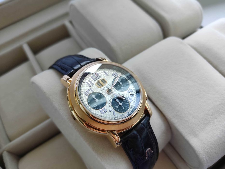 Maurice Lacroix Masterpiece Flyback gold 18K złoty Limited Edition 200