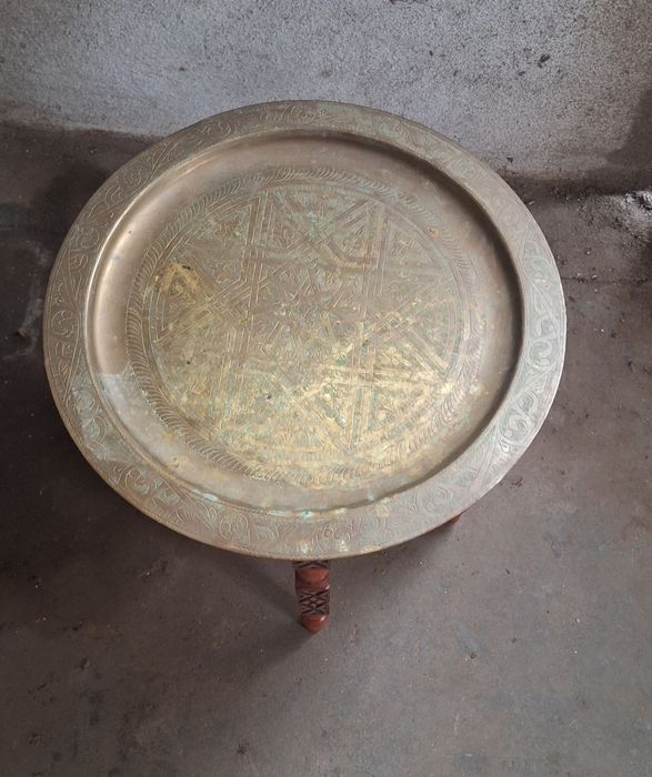 Mesa Tradicional de Chá Marroquina