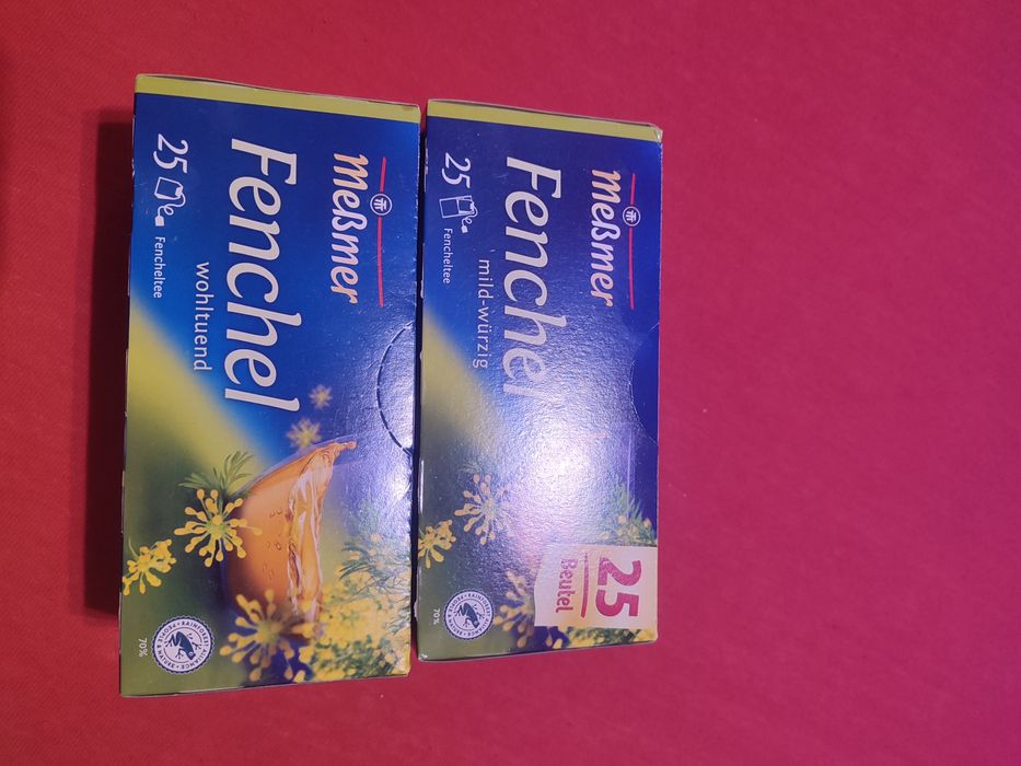 Herbata niemiecka koperkowa dwa opakowania nowa