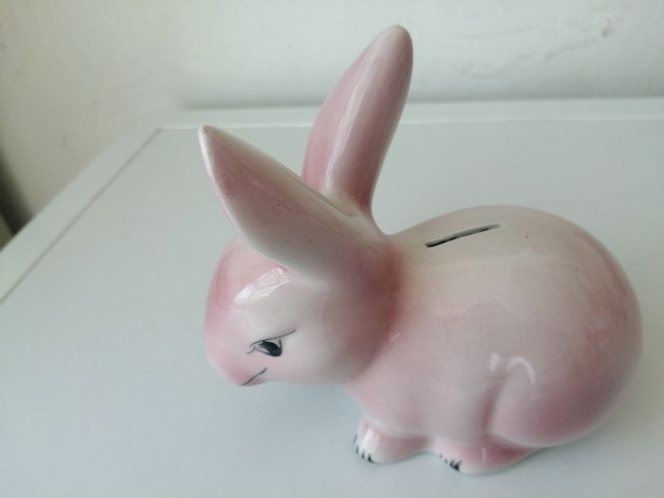 Mealheiro coelhinho em porcelana