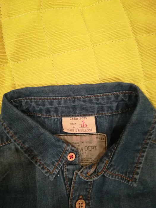 Camisa de ganga Zara 5 anos