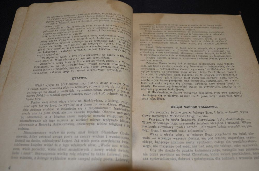 Mickiewicz Księgi narodu i pielgrzymstwa polskiego