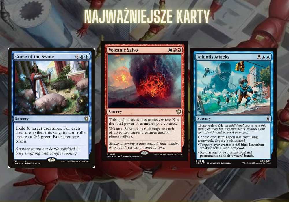 Magic the Gathering Commander | Magnus the Red, izzet instanty sorcery