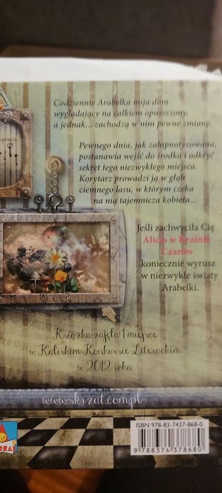 Książka niezwykłe światy Arabelki