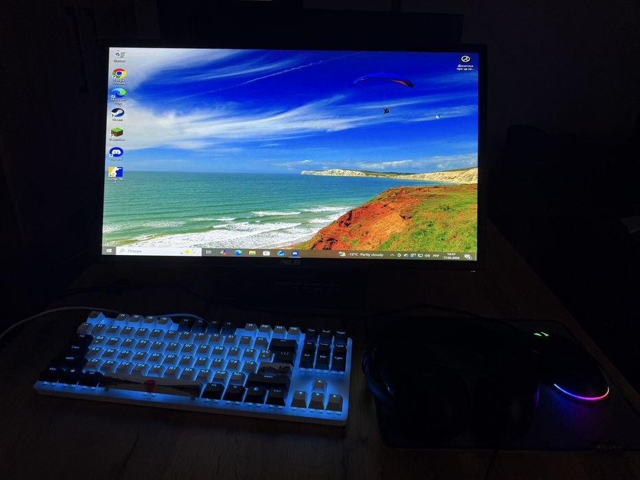 Ігровий ПК З монітором | RX 580 8 GB RYZEN 5 3600