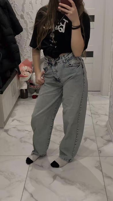 Джинси жіночі скейтер,карго та спортивні штани S.