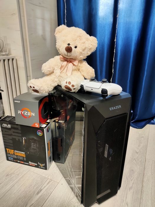Игровой ПК Ryzen 5600 i5 12400f/SSD 500/ОЗУ 16Gb/Nvidia GTX 1080Ti