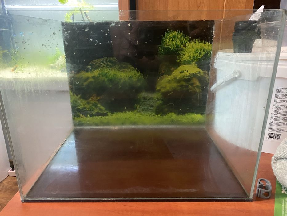 Zestaw Kompletne Akwarium Terrarium dla ryb 36litrów ze sprzętem 40cmx30cmx30cm