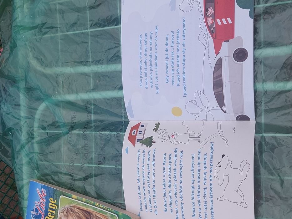 Książka kolorowanka dla dzieci i dorosłych