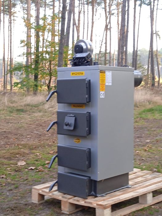 PIEC na DREWNO KOCIOŁ CO WĘGIEL 10KW piece kotły tradycyjne węglowy