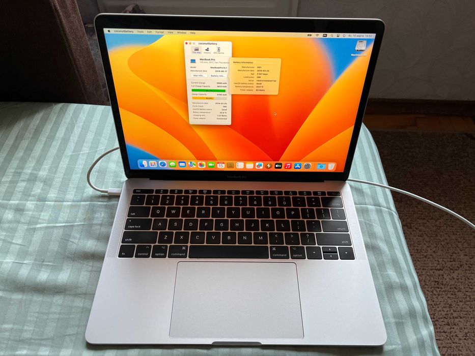 Macbook Pro. A1708. 2017 год.: 10 500 грн. - Ноутбуки Запорожье на Olx