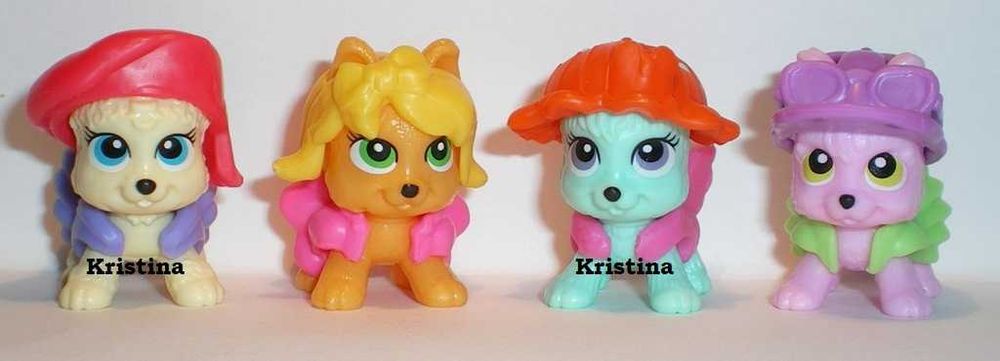 *_* Pieski Arystokraci + kartki figurki z kinder, nowe