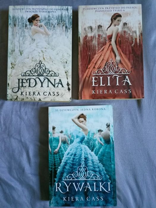 Trylogia Rywalki Kiera Cass komplet 3 tomy
