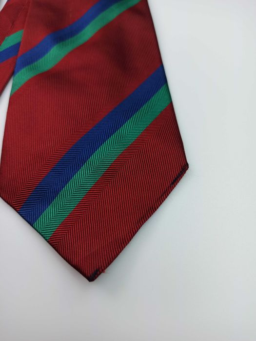 Yves Saint Laurent jedwabny krawat maj36