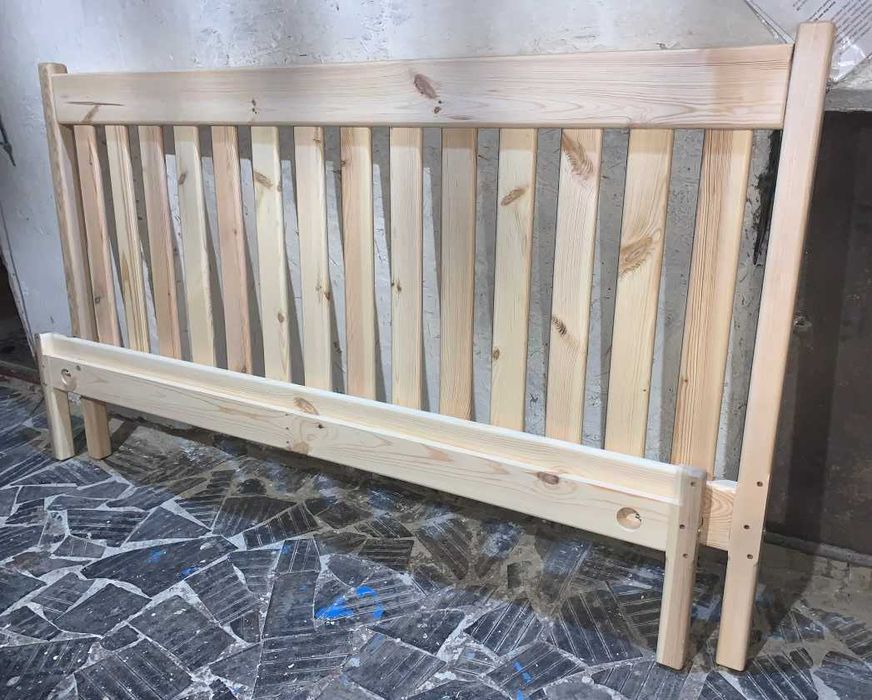 Ліжко дерев'яне двоспальне, 6900-10300 грн, безкоштовна доставка НП