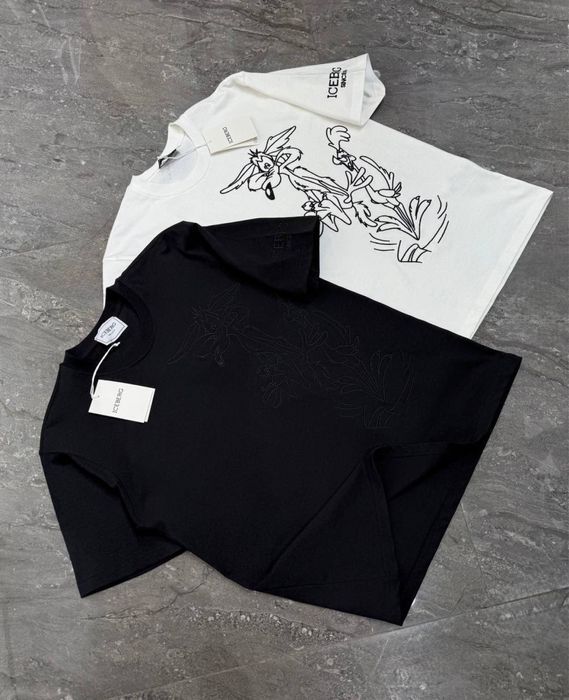 BALMAIN футболка мужская оверсайз черная белая унисекс оригинал