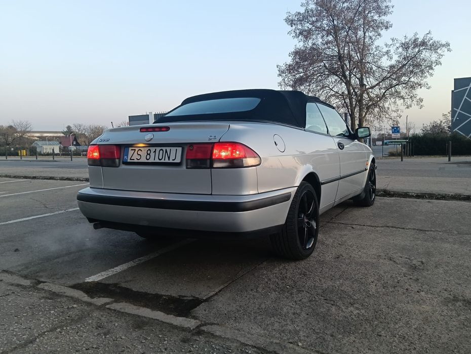 Saab 9-3 Cabrio, 1998 rok, 2.0 turbo benzyna
