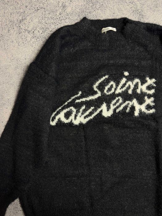 З БІРКАМИ Свитер Saint Laurent кофта сан ларан / S M L