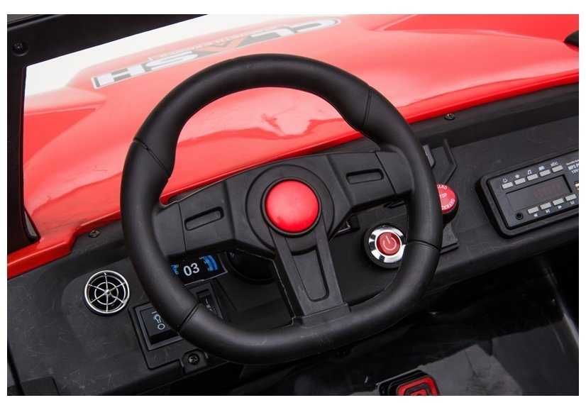 WIELKI samochód 4x4 na akumulator dla dzieci dwuosobowy 24V 60 kg Auto