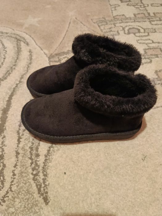 Botki ocieplane dziewczęce 33 r